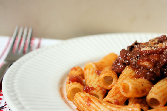 Maccheroni-with-Ragu
