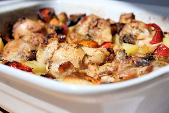 Mediterranean-Roasted-Chicken-Thighs
