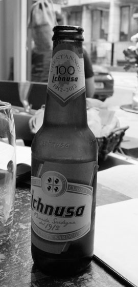 A blond from Sardinia